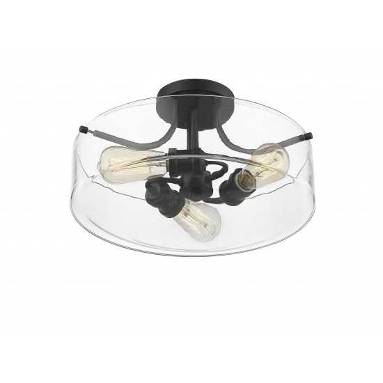 Z-Lite 3 Light Semi Flush Mount