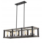 Z-Lite 8 Light Island/Billiard