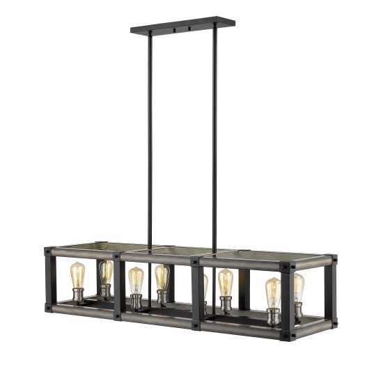 Z-Lite 8 Light Island/Billiard