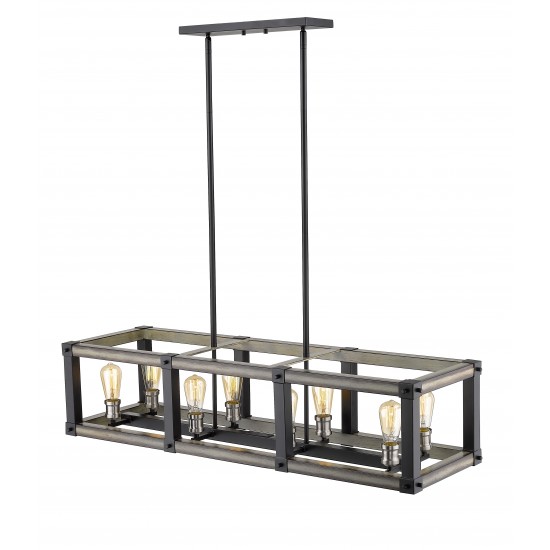 Z-Lite 8 Light Island/Billiard