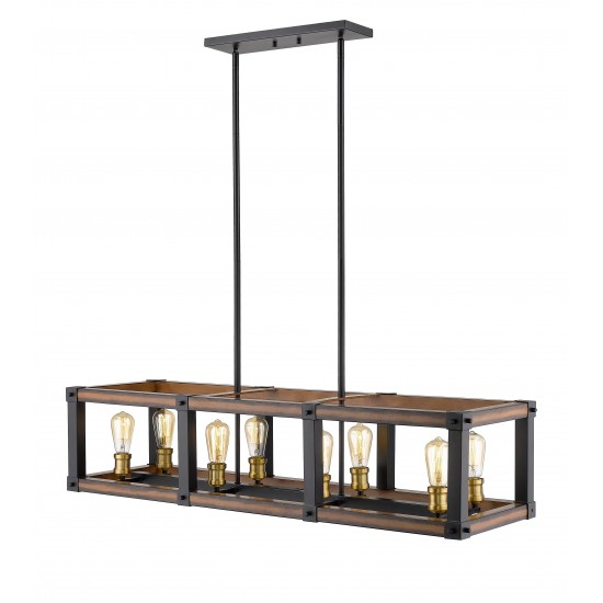 Z-Lite 8 Light Island/Billiard