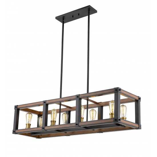 Z-Lite 8 Light Island/Billiard