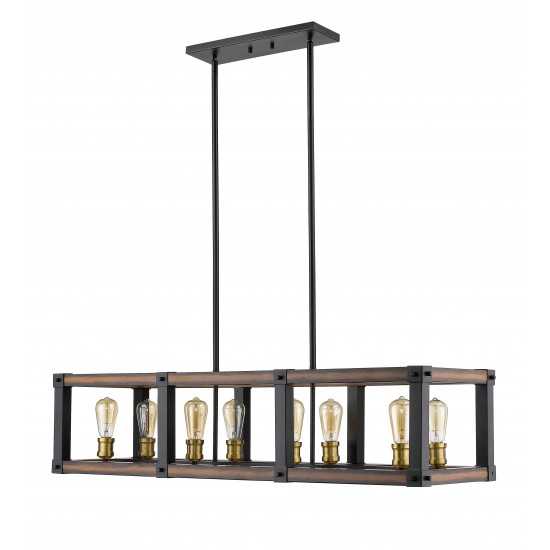 Z-Lite 8 Light Island/Billiard