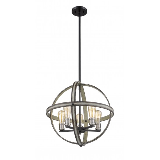 Z-Lite 5 Light Pendant