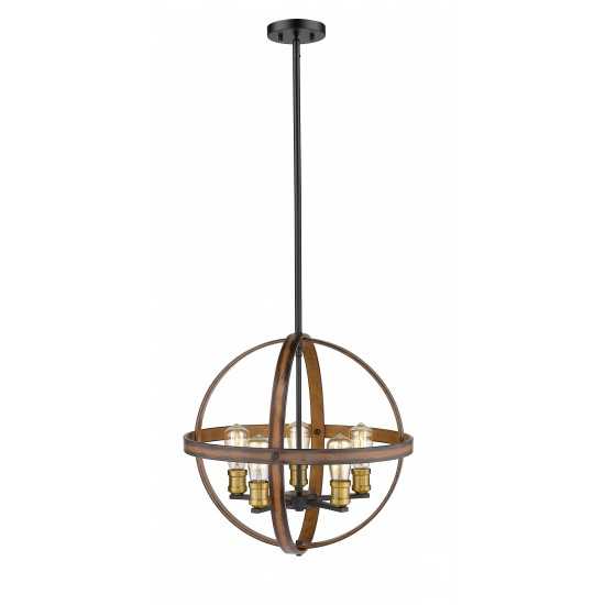 Z-Lite 5 Light Pendant