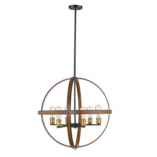 Z-Lite 6 Light Pendant