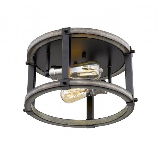 Z-Lite 2 Light Flush Mount