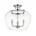 Z-Lite 3 Light Semi Flush Mount