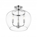 Z-Lite 3 Light Semi Flush Mount