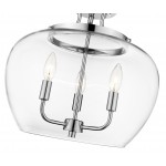 Z-Lite 3 Light Semi Flush Mount