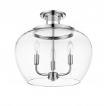 Z-Lite 3 Light Semi Flush Mount