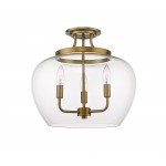Z-Lite 3 Light Semi Flush Mount