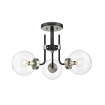 Z-Lite 3 Light Semi Flush Mount