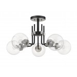 Z-Lite 5 Light Semi Flush Mount