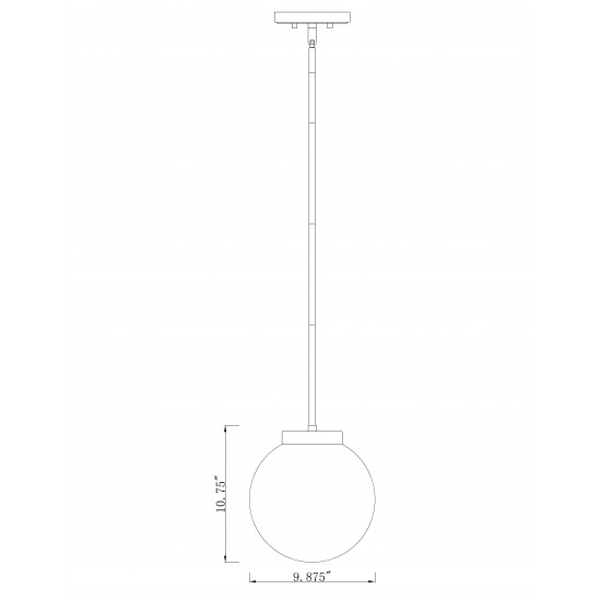 Z-Lite 1 Light Pendant