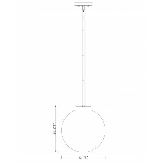 Z-Lite 1 Light Pendant