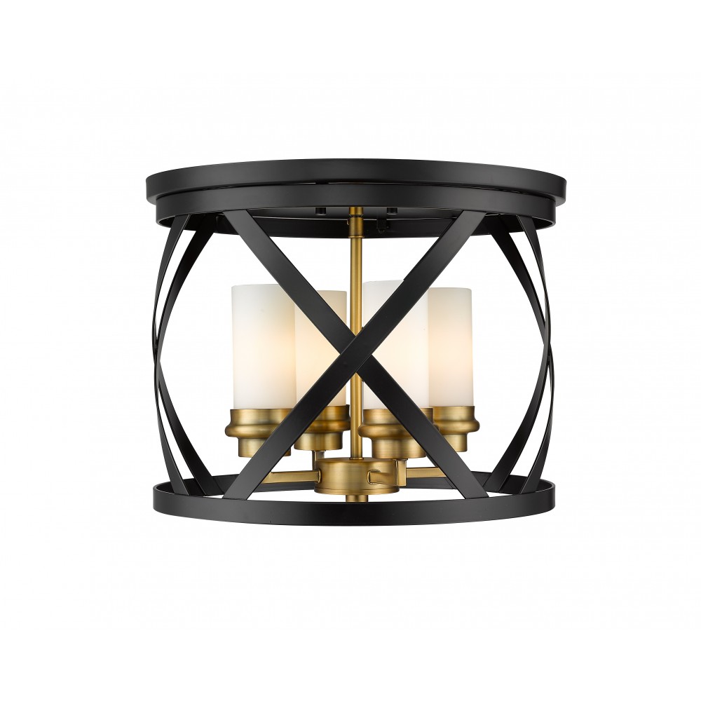 Z-Lite 4 Light Flush Mount Z-Lite 4 Light Flush Mount