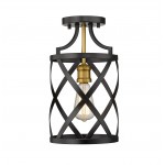 Z-Lite 1 Light Flush Mount