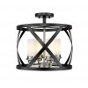 Z-Lite 4 Light Semi Flush Mount