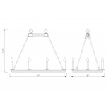 Z-Lite 10 Light Island/Billiard
