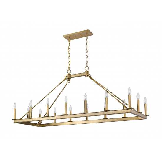 Z-Lite 16 Light Island/Billiard