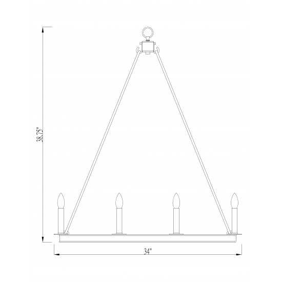 Z-Lite 12 Light Chandelier