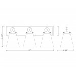 Z-Lite 3 Light Vanity
