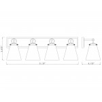 Z-Lite 4 Light Vanity