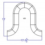 Black LeatherSoft Reception Configuration, 10 Pieces