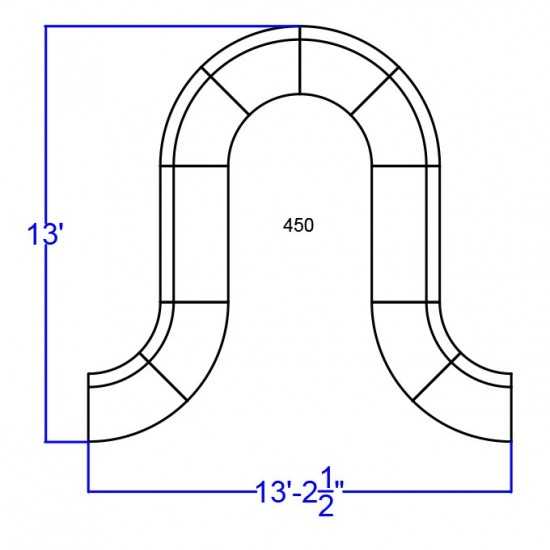 Melrose White LeatherSoft Reception Configuration, 10 Pieces