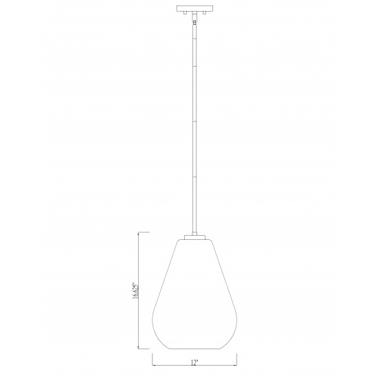 Z-Lite 1 Light Pendant