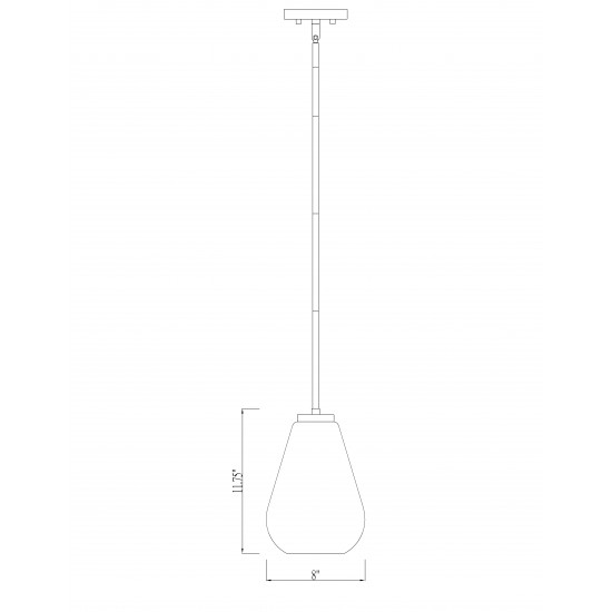 Z-Lite 1 Light Pendant