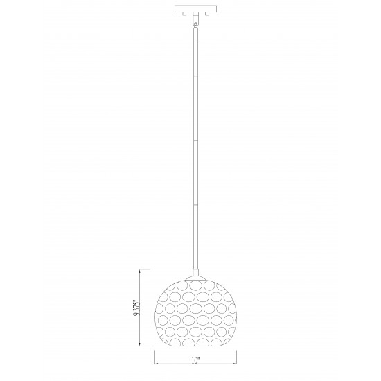 Z-Lite 1 Light Pendant