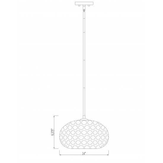 Z-Lite 1 Light Pendant