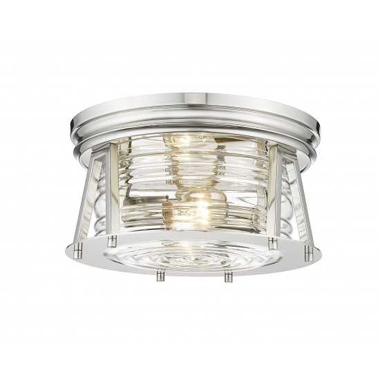 Z-Lite 2 Light Flush Mount