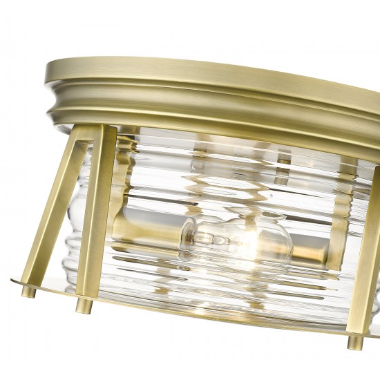 Z-Lite 2 Light Flush Mount