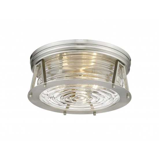 Z-Lite 3 Light Flush Mount