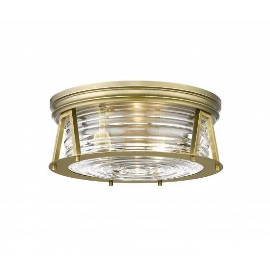 Z-Lite 3 Light Flush Mount