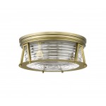 Z-Lite 3 Light Flush Mount