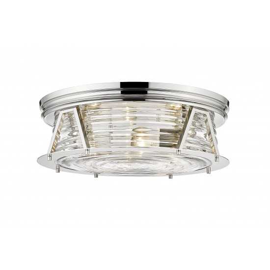 Z-Lite 4 Light Flush Mount