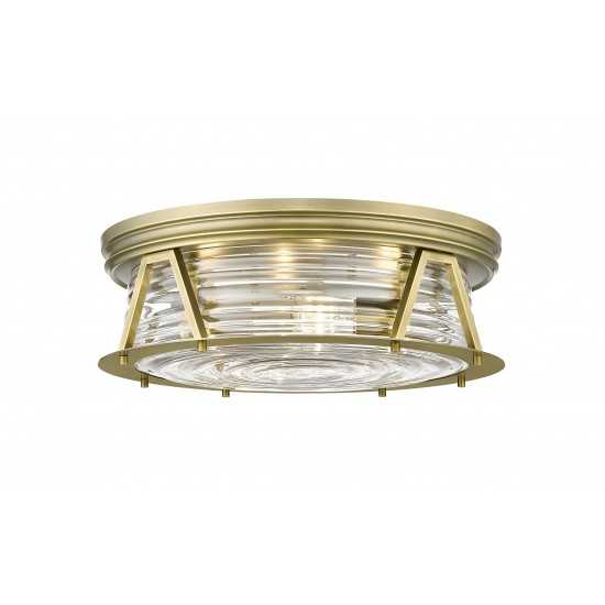 Z-Lite 4 Light Flush Mount