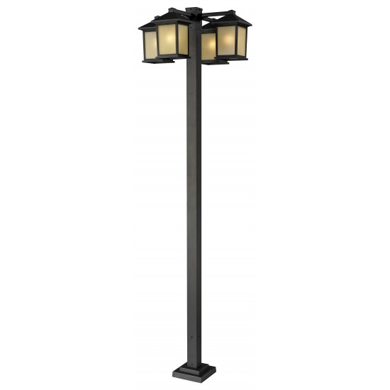 Z-Lite 4 Head Outdoor Post