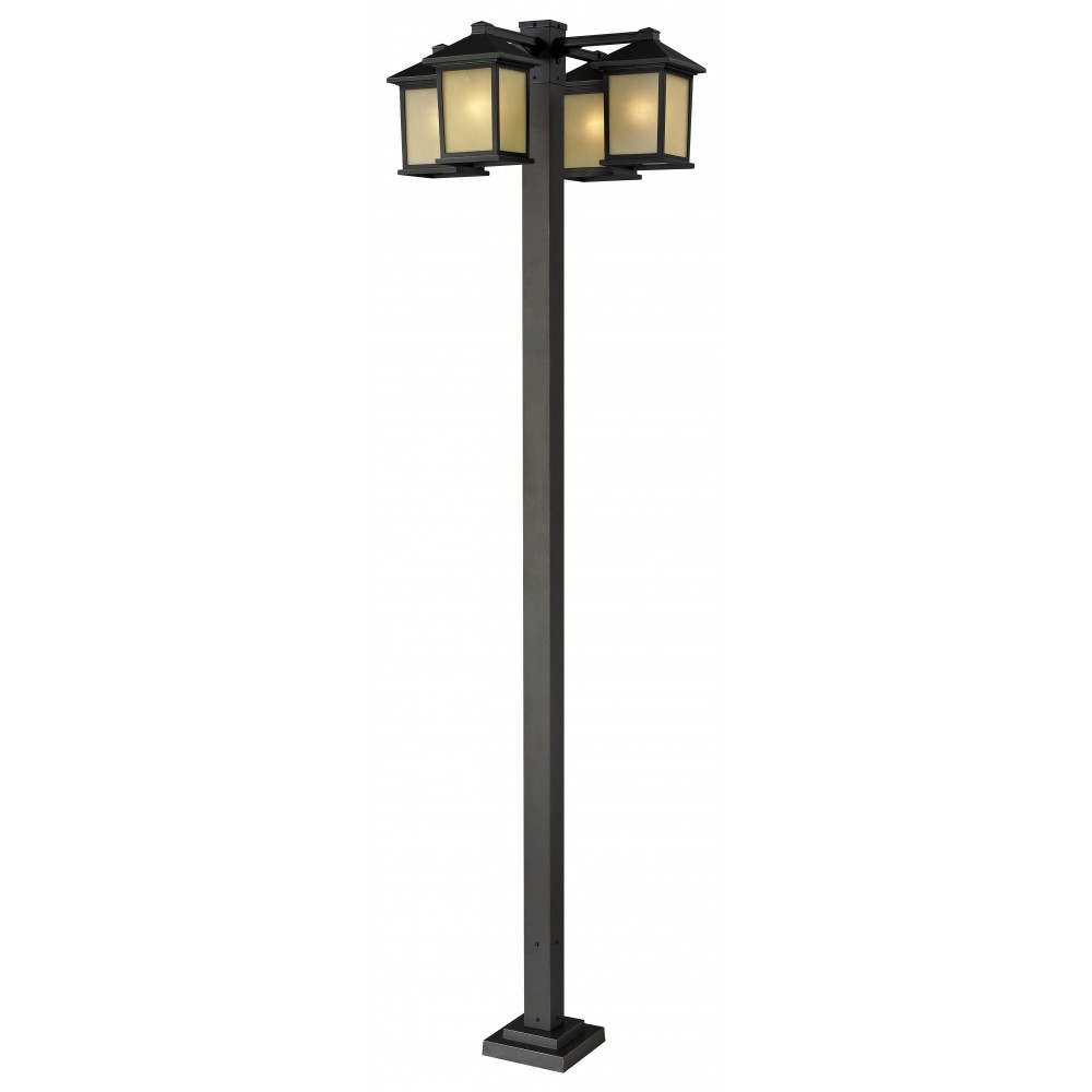 Z-Lite 4 Head Outdoor Post Z-Lite 4 Head Outdoor Post