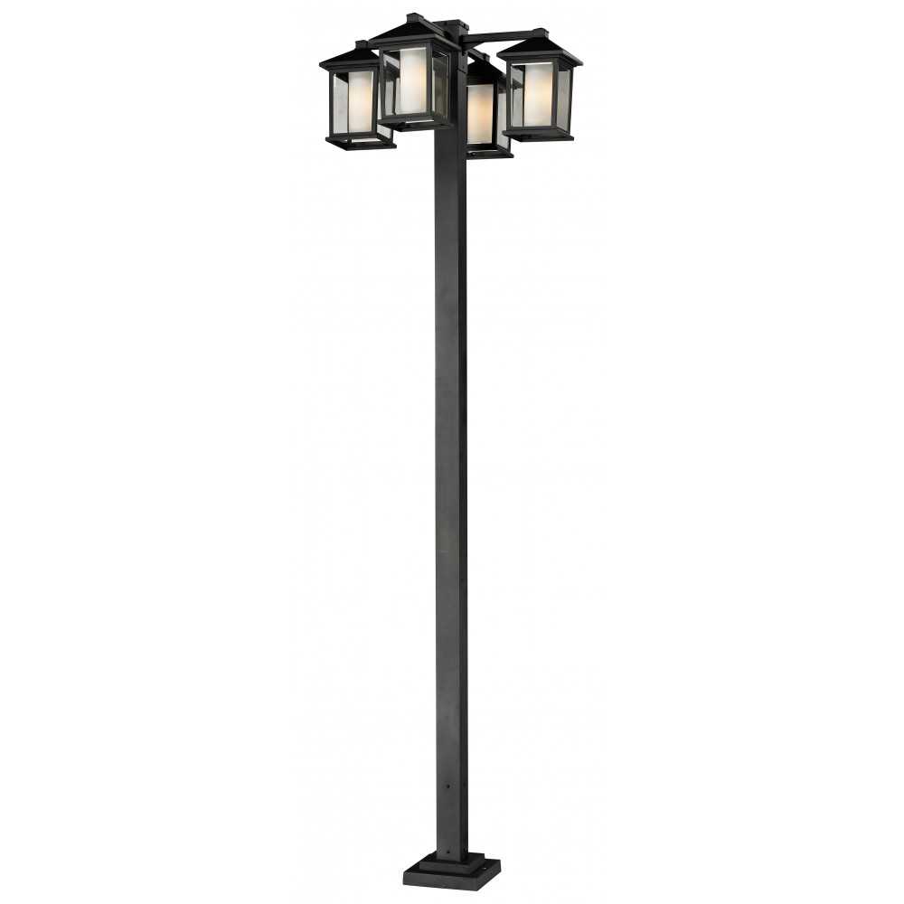 Z-Lite 4 Head Outdoor Post Z-Lite 4 Head Outdoor Post