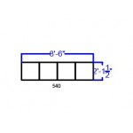 Melrose White LeatherSoft Reception Configuration, 4 Pieces