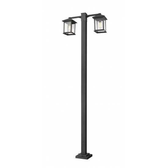 Z-Lite 2 Light Outdoor Post Mounted Fixture