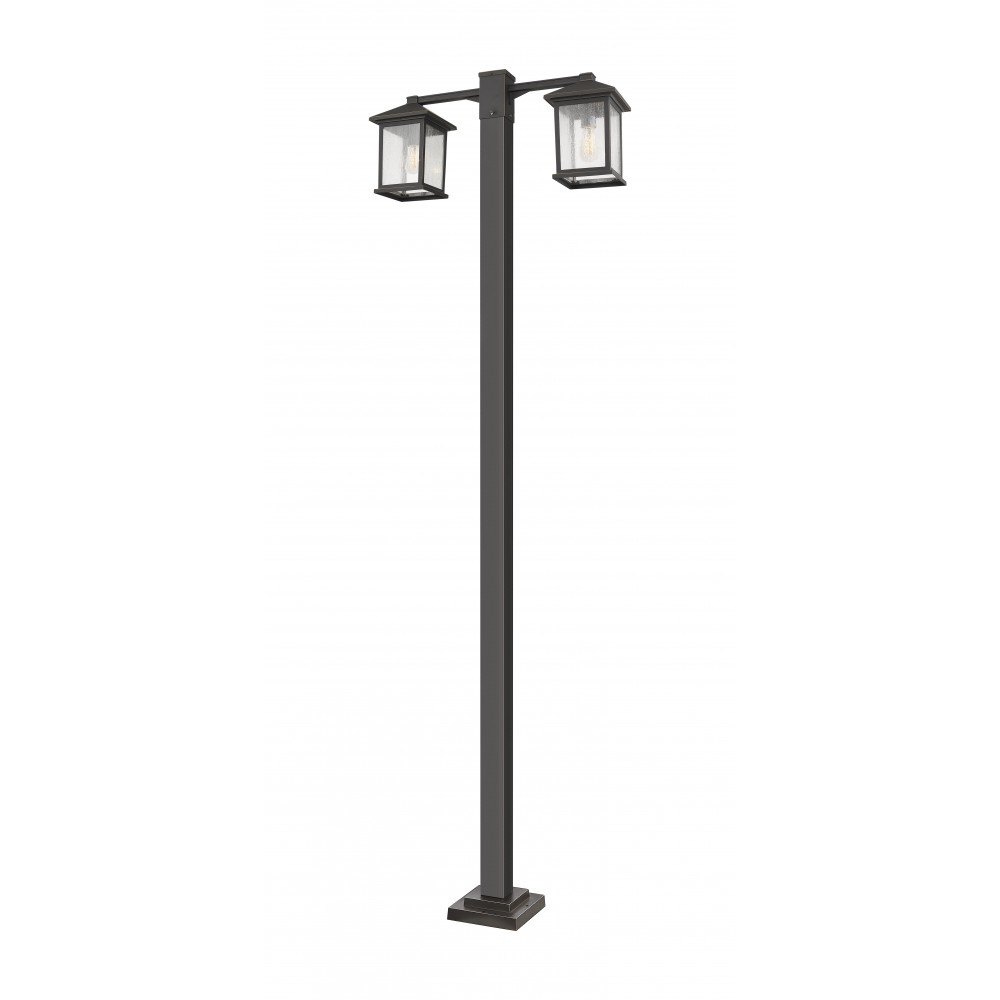 Z-Lite 2 Light Outdoor Post Mounted Fixture Z-Lite 2 Light Outdoor Post Mounted Fixture