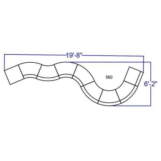 Black LeatherSoft Reception Configuration, 9 Pieces