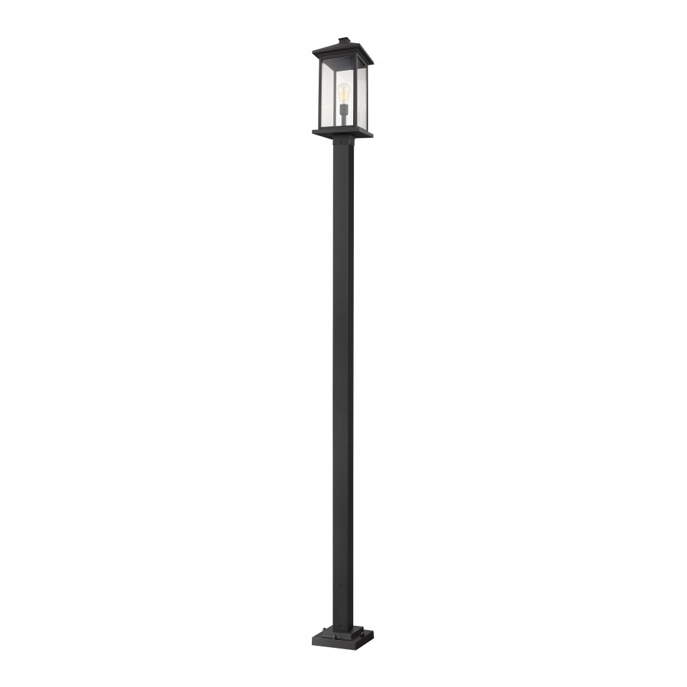Z-Lite 1 Light Outdoor Post Mounted Fixture Z-Lite 1 Light Outdoor Post Mounted Fixture