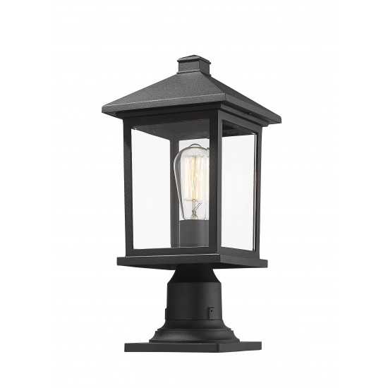 Z-Lite 1 Light Outdoor Pier Mount Light